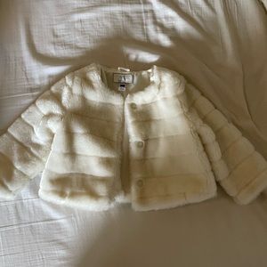 Faux fur jacket